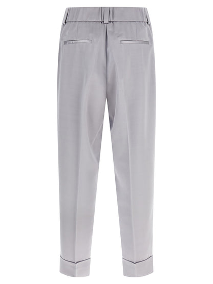 Satin pants Pants