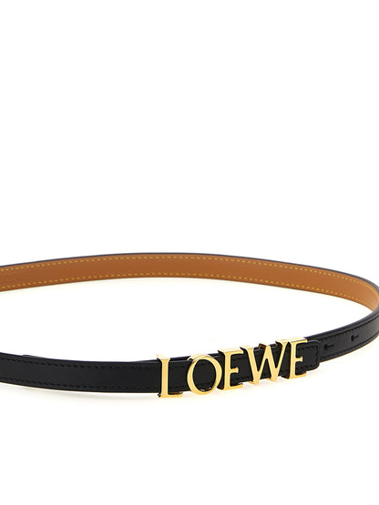 'Lettering' logo belt Belts