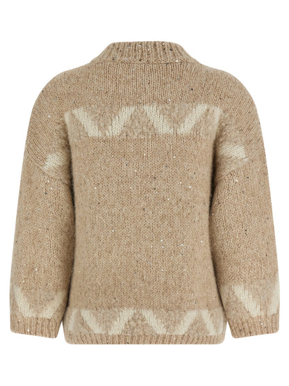 'Punto Luce' embroidery sweater Sweater, cardigans