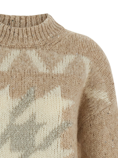 'Punto Luce' embroidery sweater Sweater, cardigans