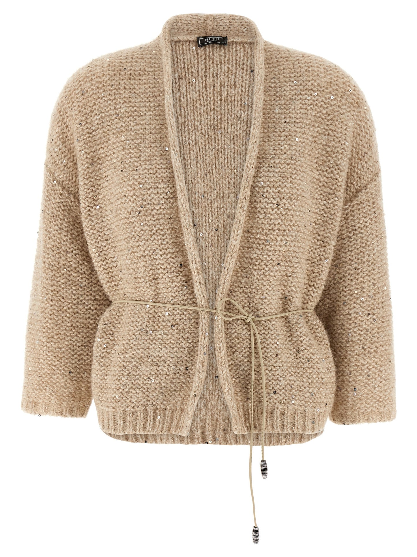 Mouliné yarn cardigan Sweater, cardigans