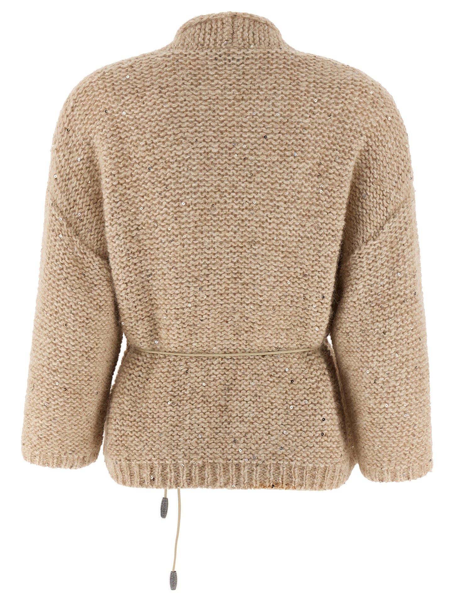 Mouliné yarn cardigan Sweater, cardigans