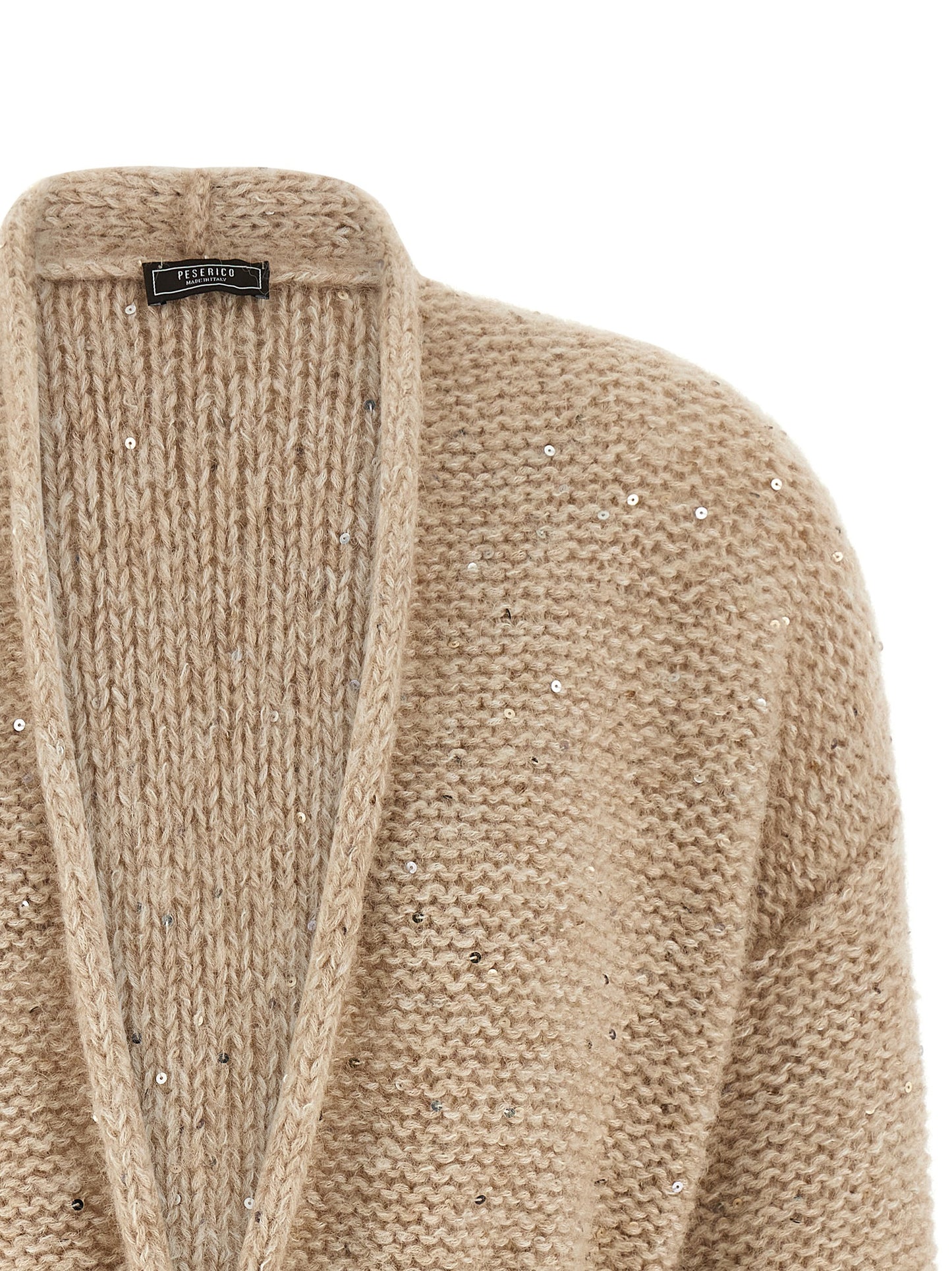 Mouliné yarn cardigan Sweater, cardigans