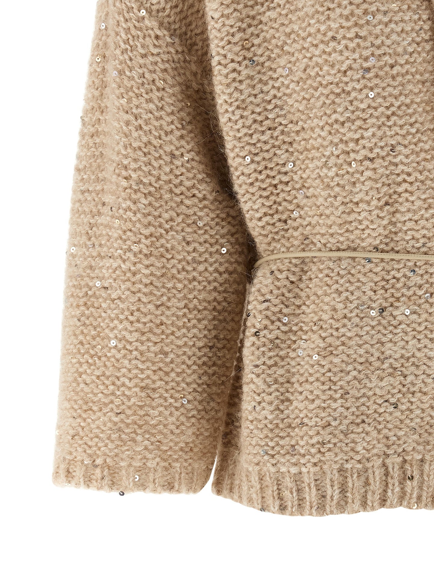 Mouliné yarn cardigan Sweater, cardigans