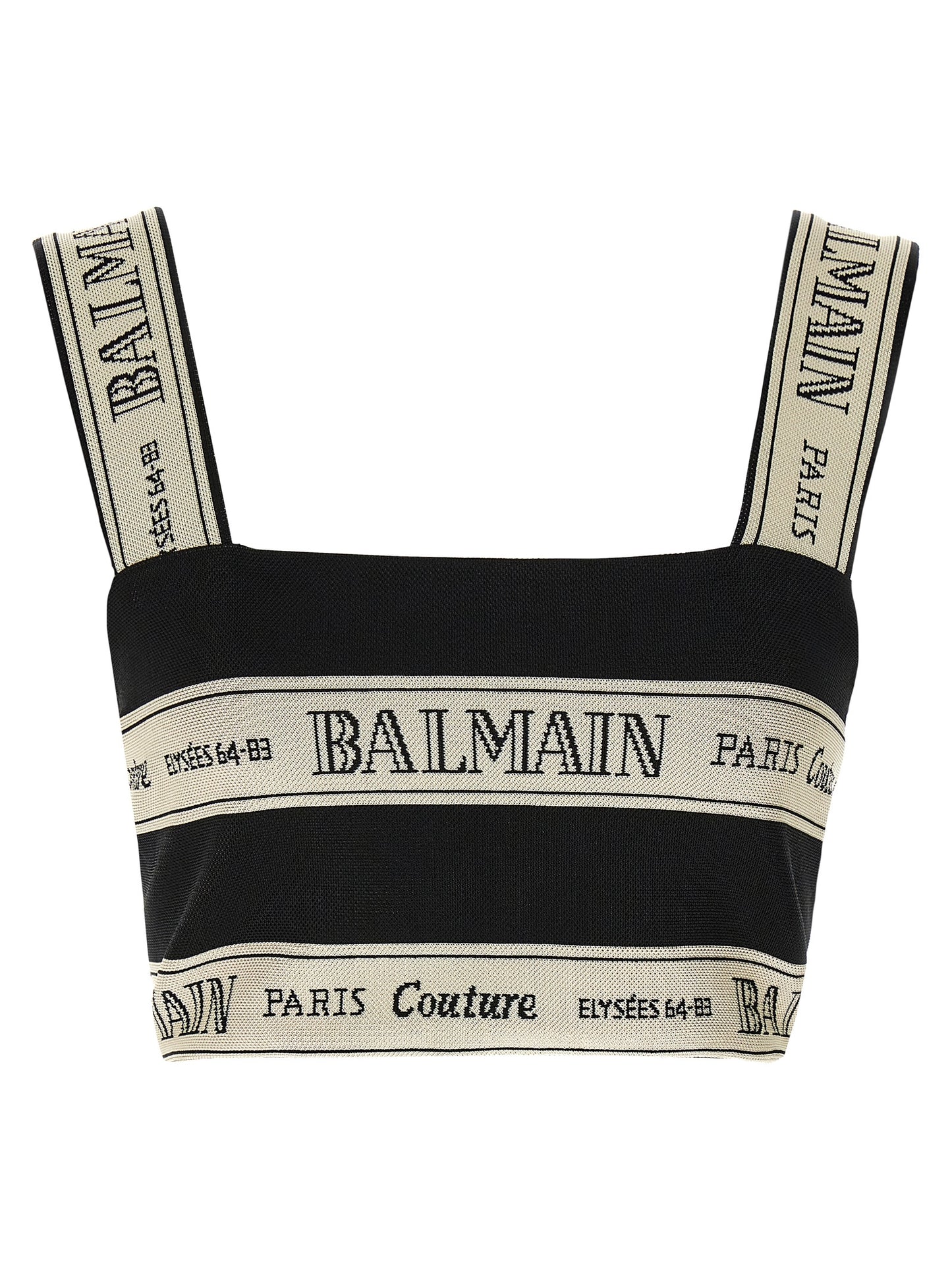 'Nastro Balmain' top Tops