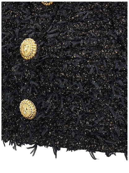 Lurex tweed top Tops