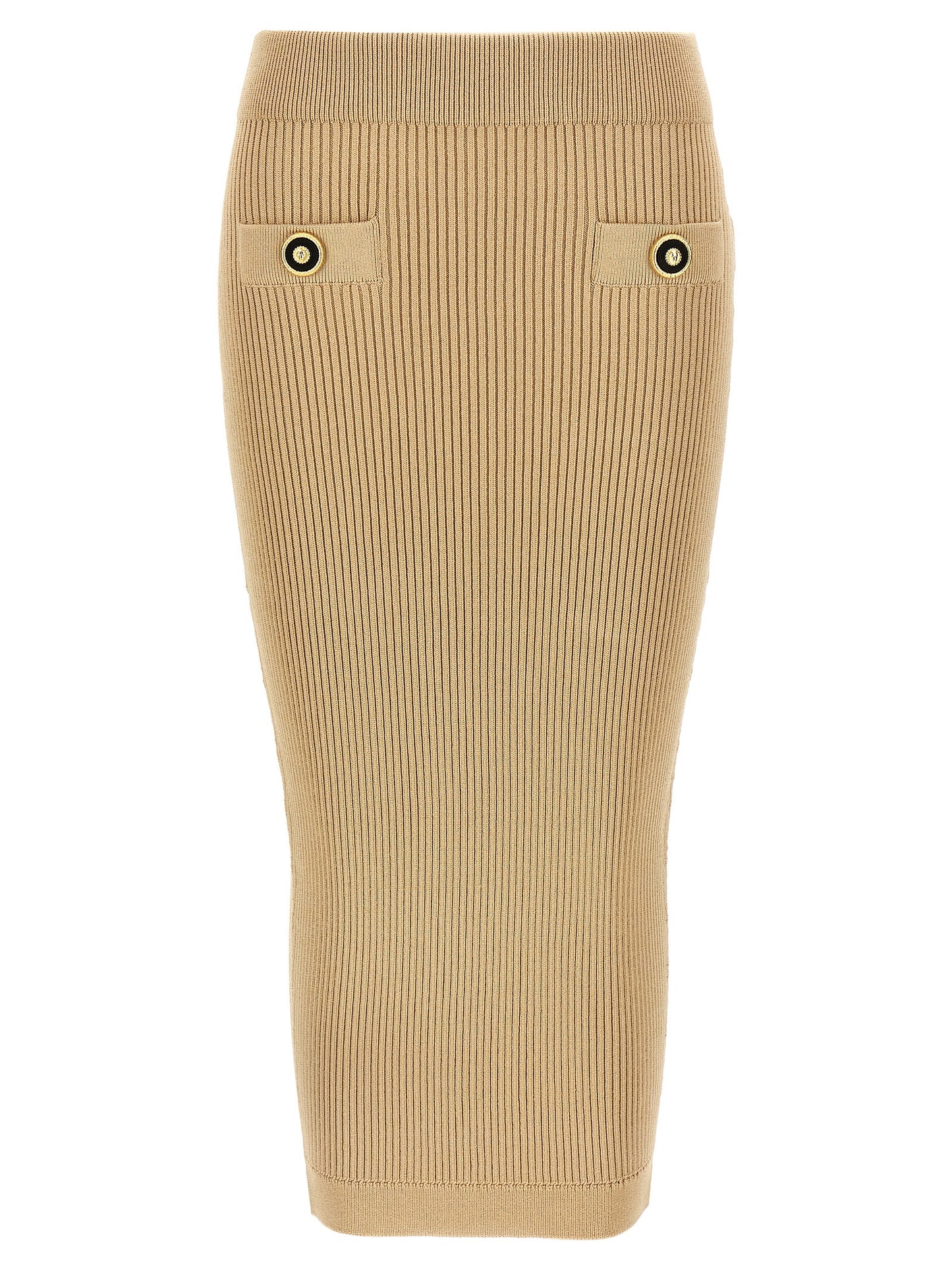 Ribbed midi skirt Skirts