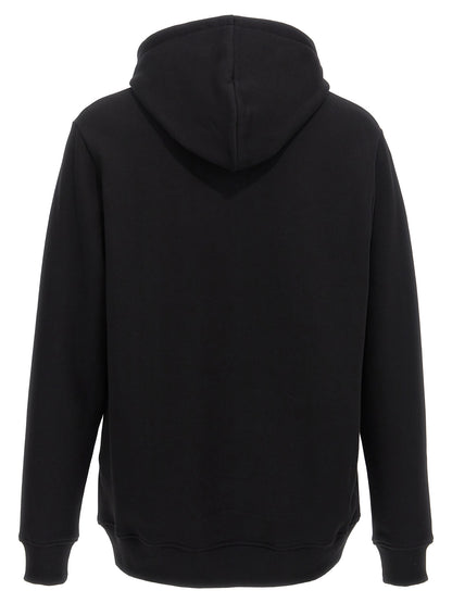 Velvet logo hoodie Sweatshirt