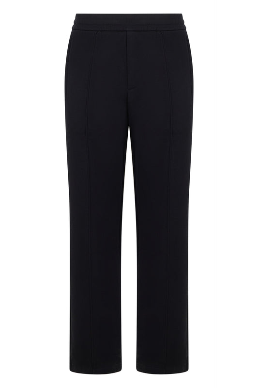 Emporio Armani Elegant black women's high-waisted pants