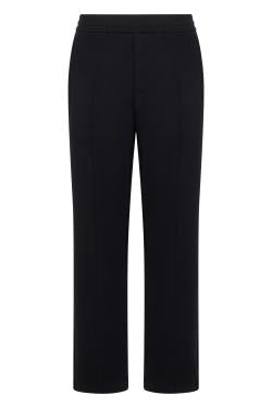 Emporio Armani Elegant black women's high-waisted pants