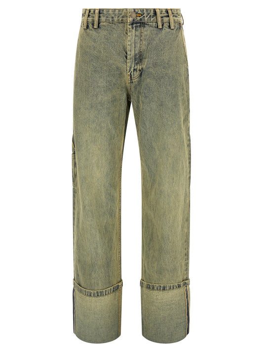 'Cuff Surface Wave' jeans Jeans