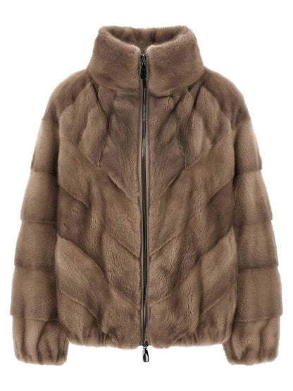 'Boy' jacket Fur