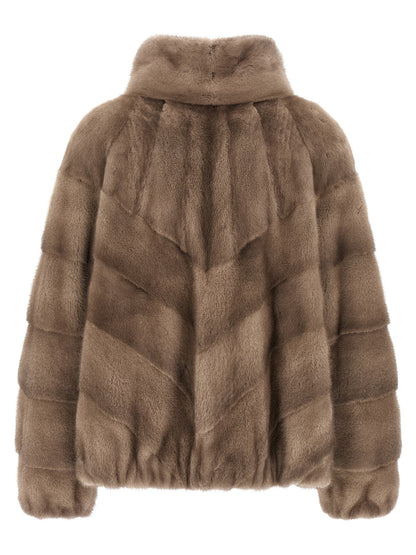 'Boy' jacket Fur