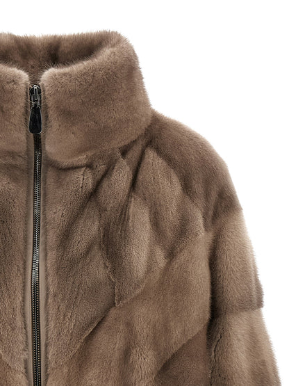 'Boy' jacket Fur