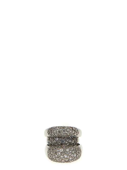 'Blow Up Solar Crystal' ring Jewelry