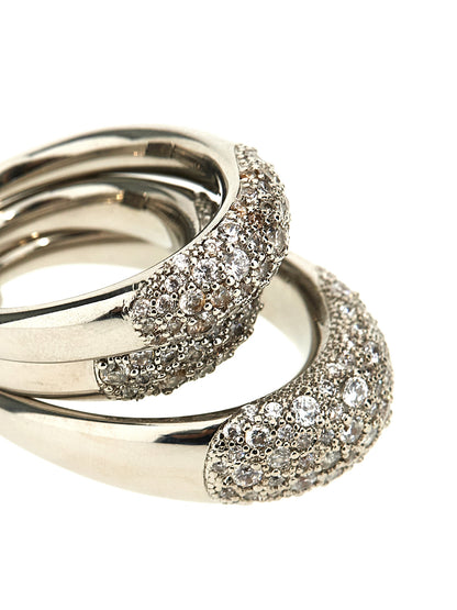 'Blow Up Solar Crystal' ring Jewelry