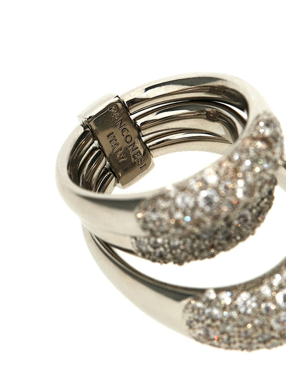 'Blow Up Solar Crystal' ring Jewelry