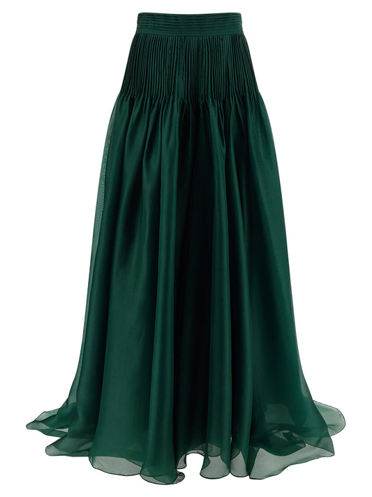 'Pintucked Organza' skirt Skirts