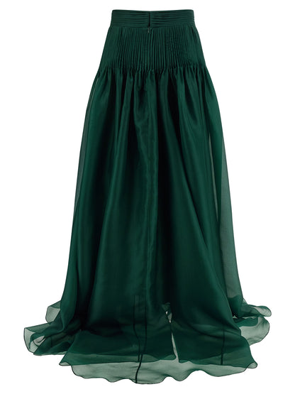 'Pintucked Organza' skirt Skirts