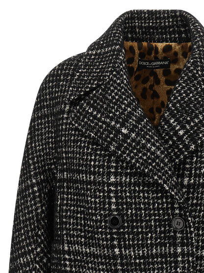 Houndstooth coat Coats, trench coats