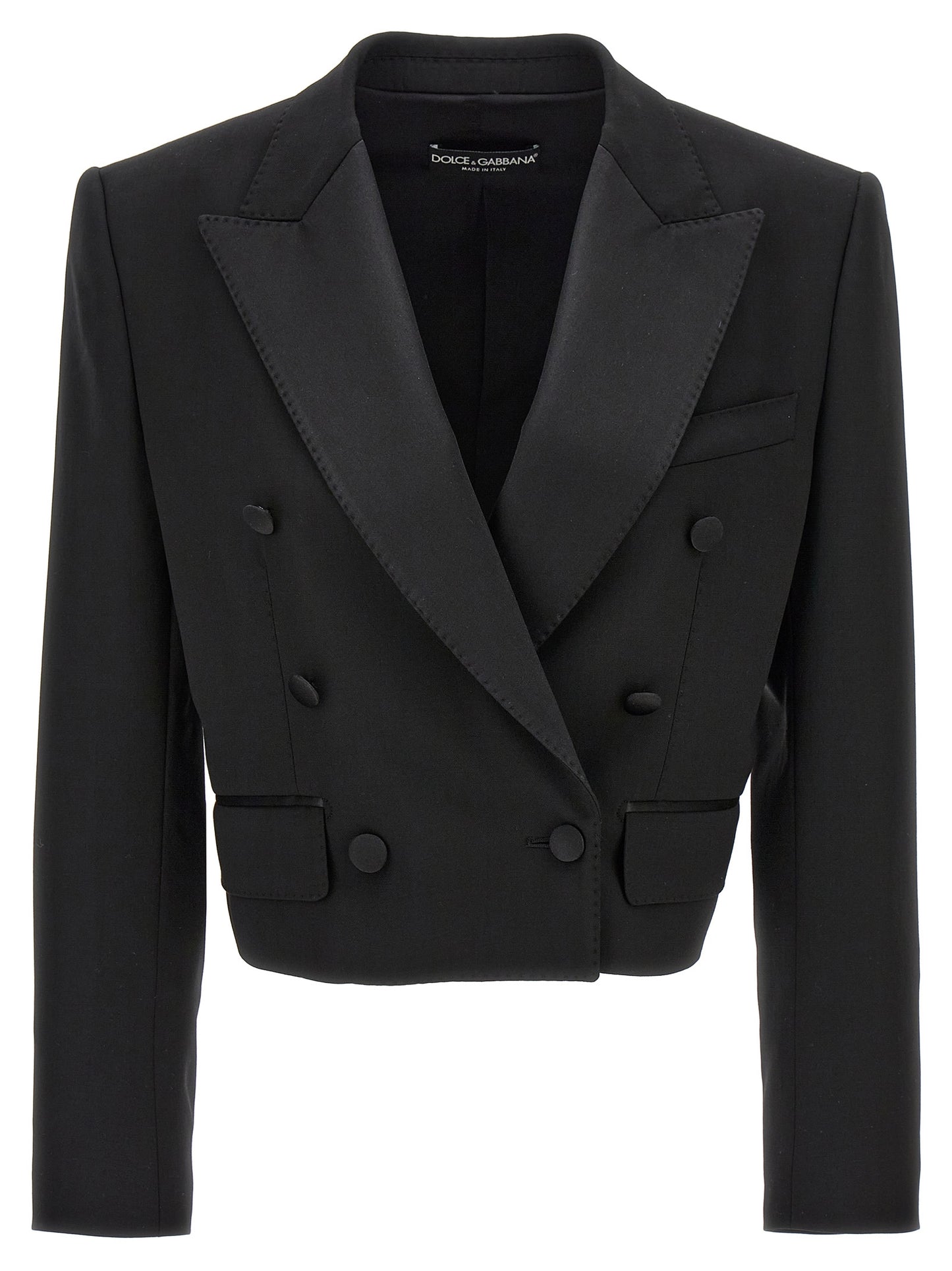 'Tuxedo' crop blazer Blazer and Suits
