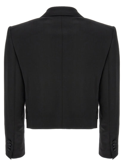 'Tuxedo' crop blazer Blazer and Suits