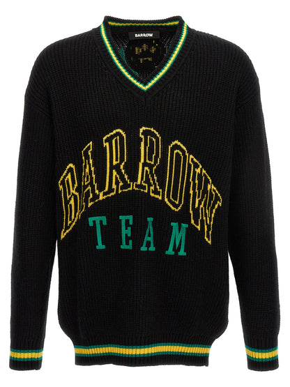 Logo embroidery sweater Sweater, cardigans