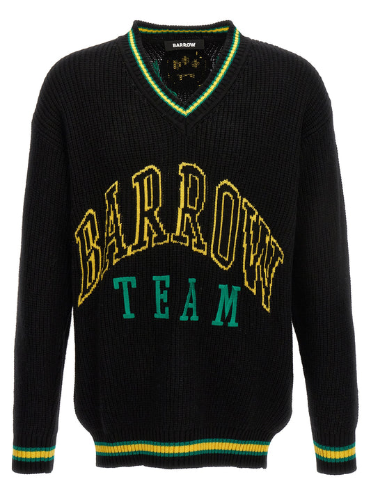 Logo embroidery sweater Sweater, cardigans