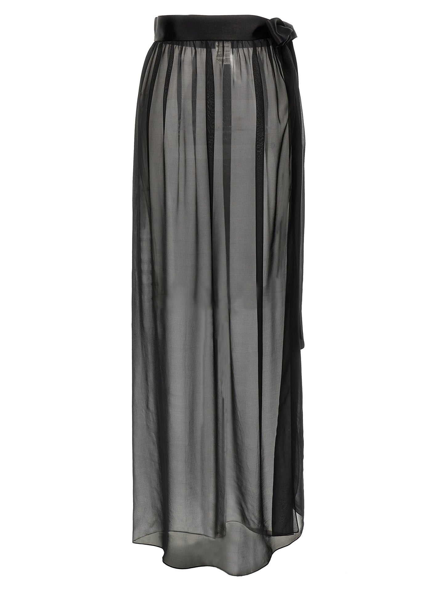 Chiffon long skirt Skirts