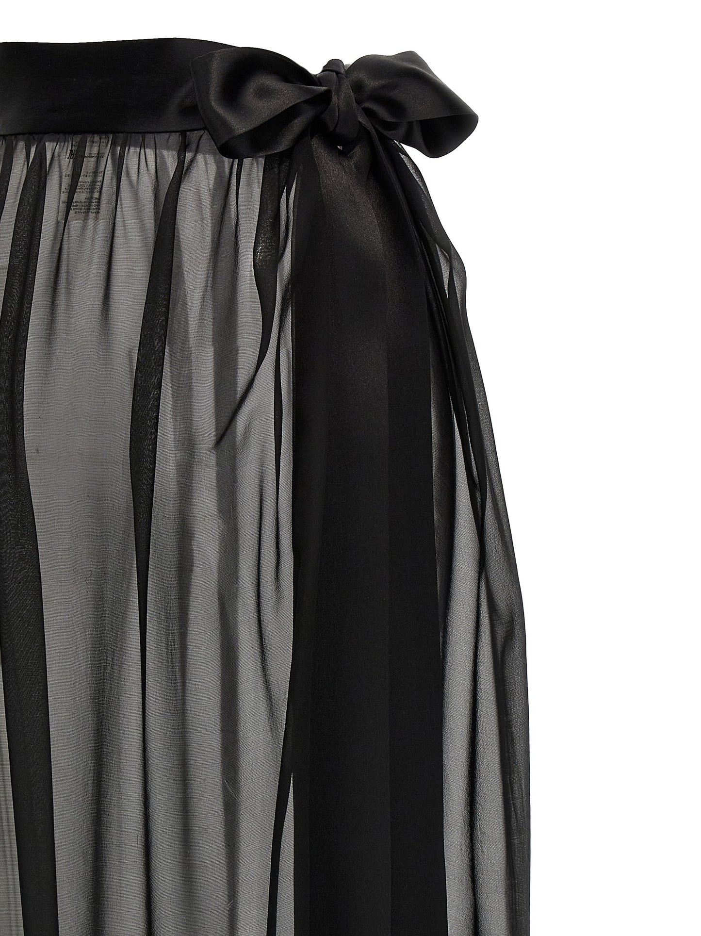 Chiffon long skirt Skirts
