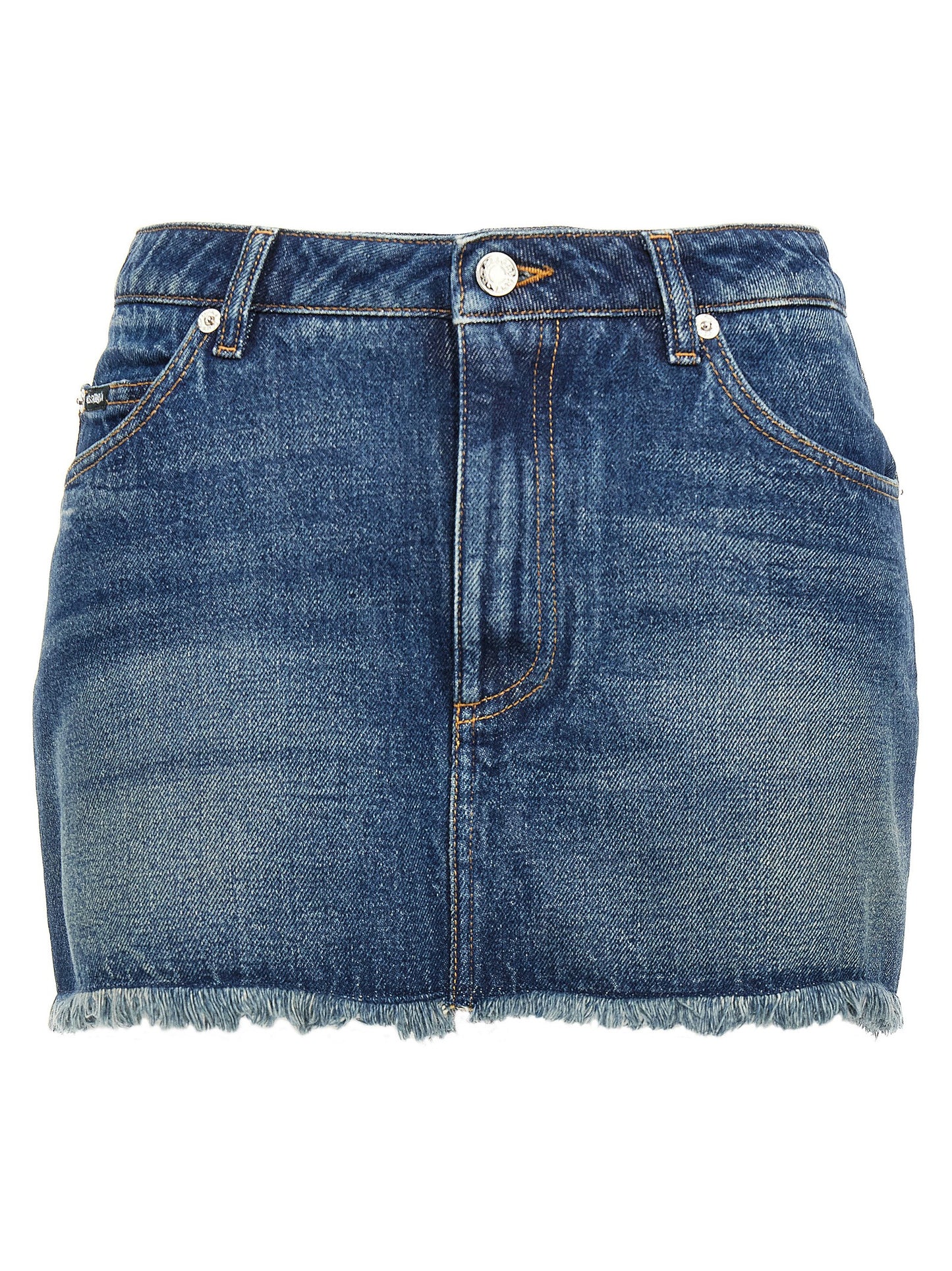 Denim mini skirt Skirts