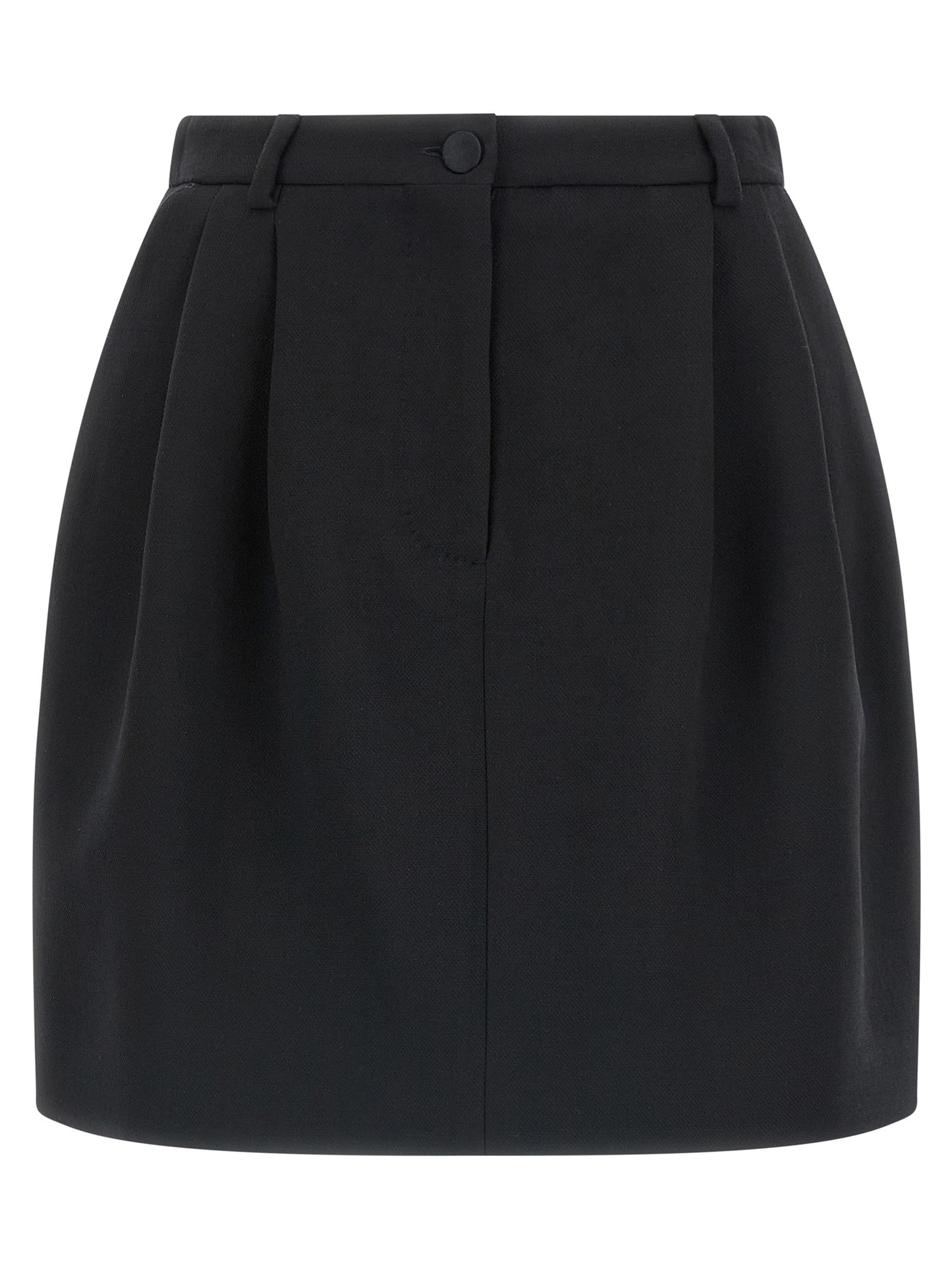 Wool crêpe skirt Skirts