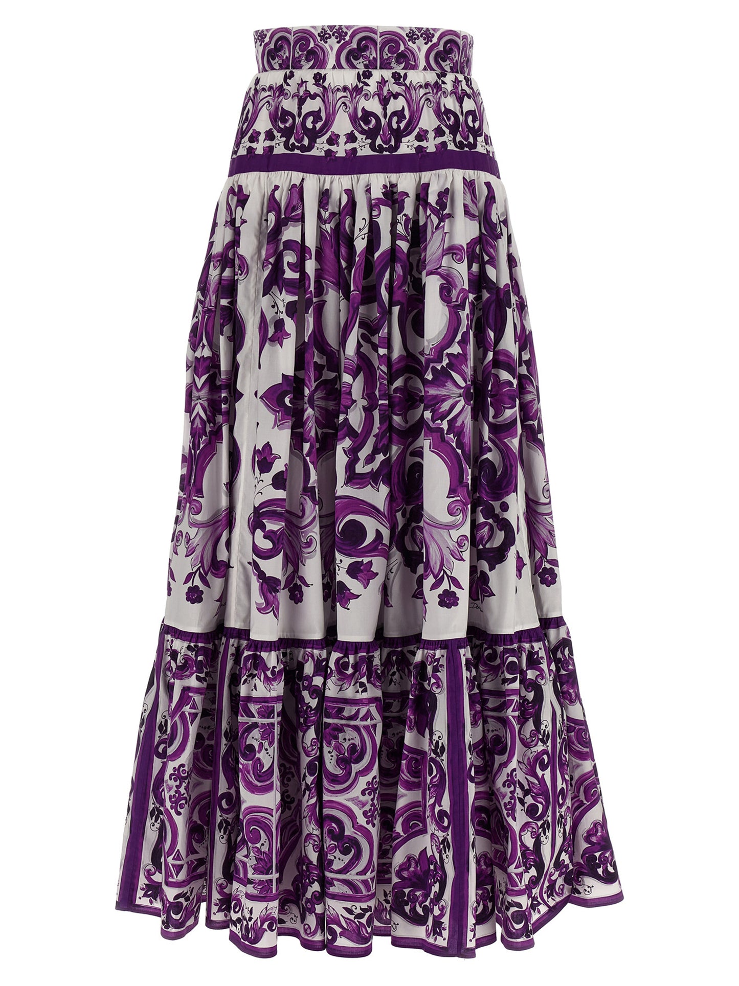 Majolica print skirt Skirts