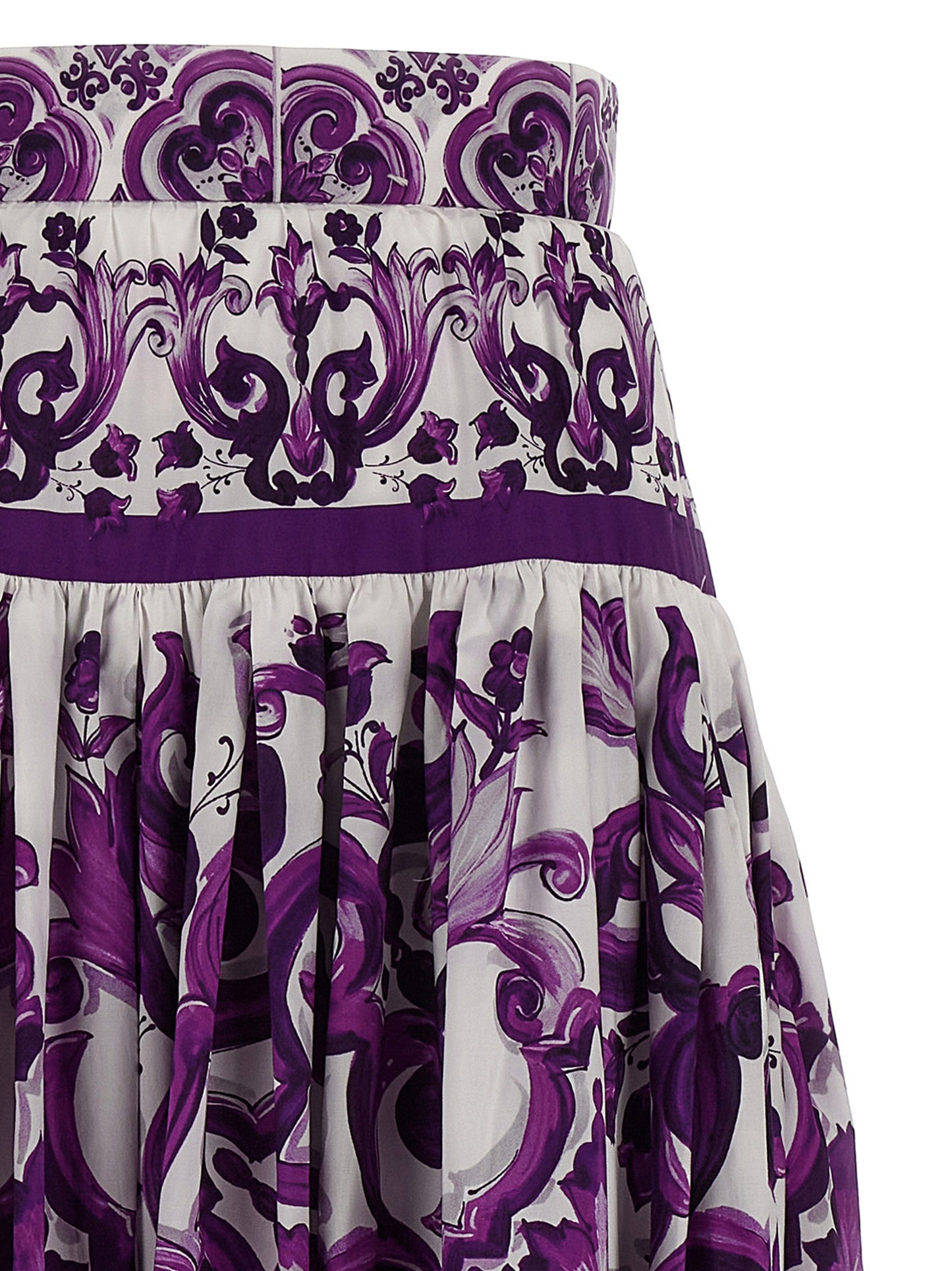 Majolica print skirt Skirts
