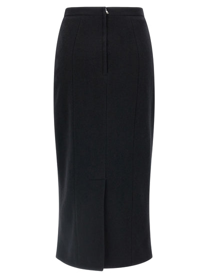 Wool sheath skirt Skirts