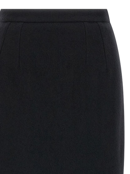 Wool sheath skirt Skirts
