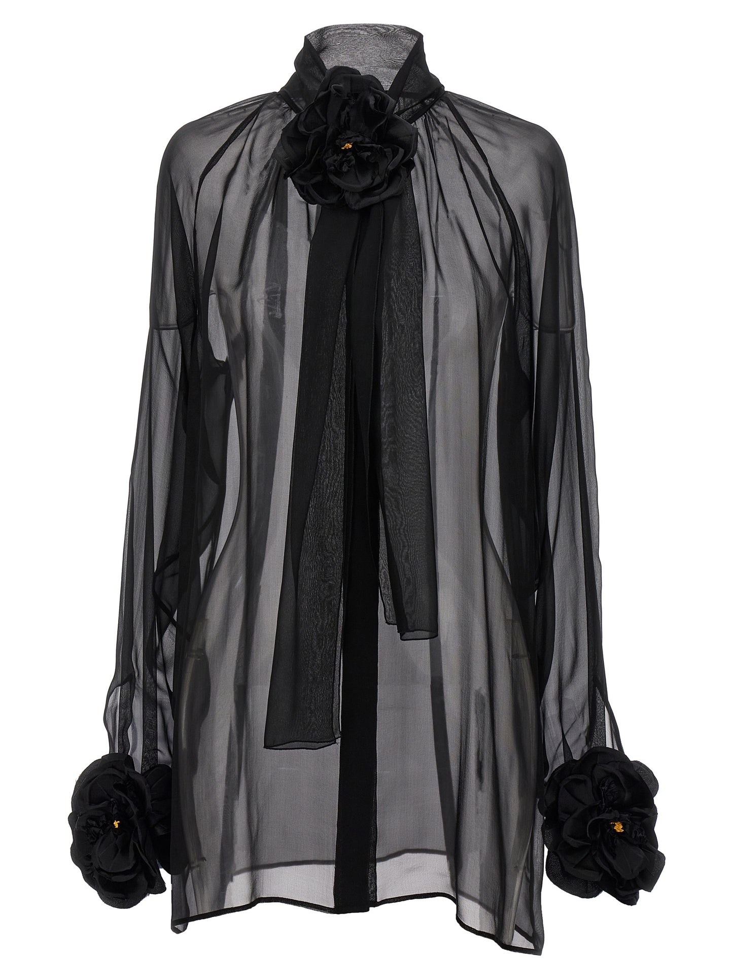 Rose chiffon shirt Shirt, blouse