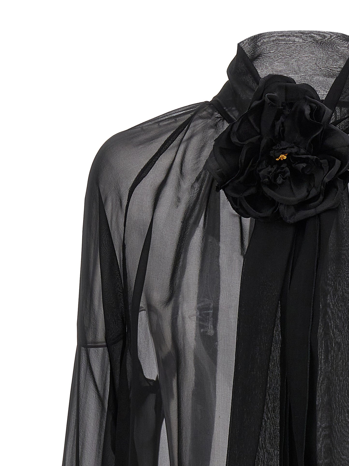 Rose chiffon shirt Shirt, blouse