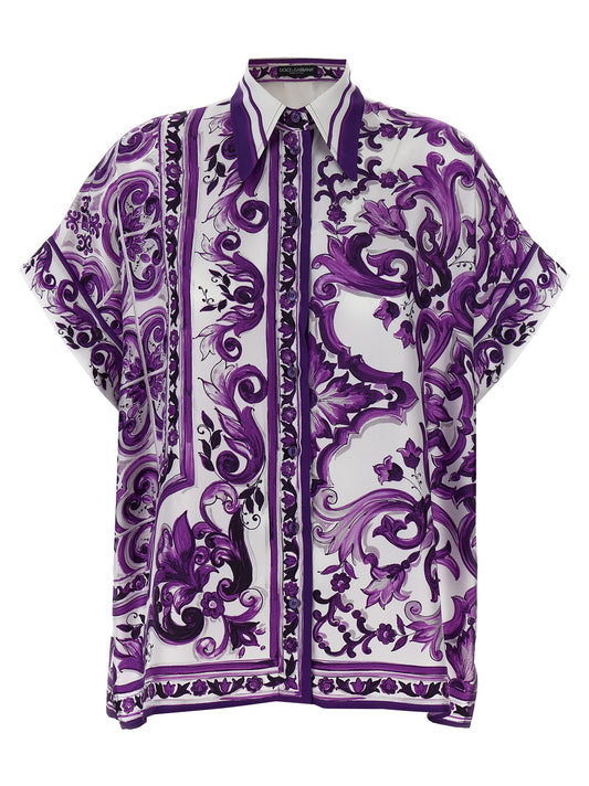 'Maiolica' print shirt Shirt, blouse
