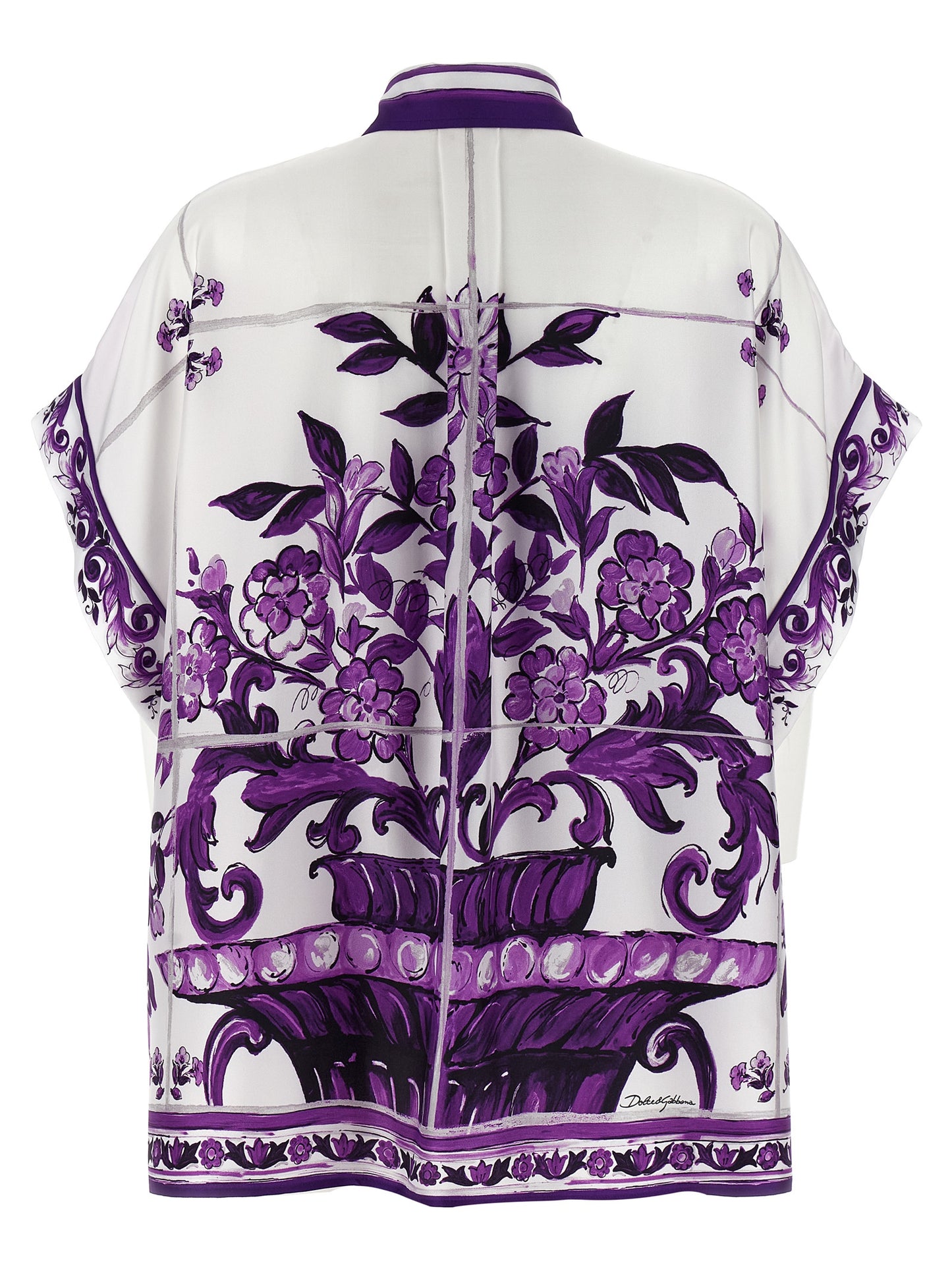 'Maiolica' print shirt Shirt, blouse