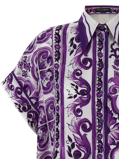 'Maiolica' print shirt Shirt, blouse