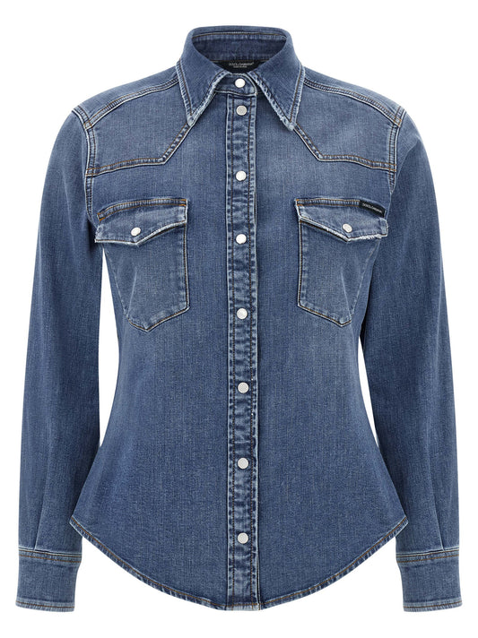 Denim shirt Shirt, blouse