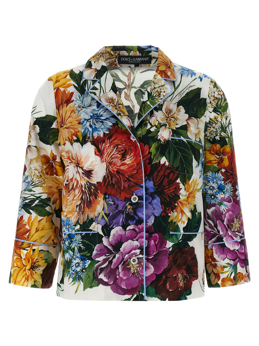'Bouquet' print shirt Shirt, blouse