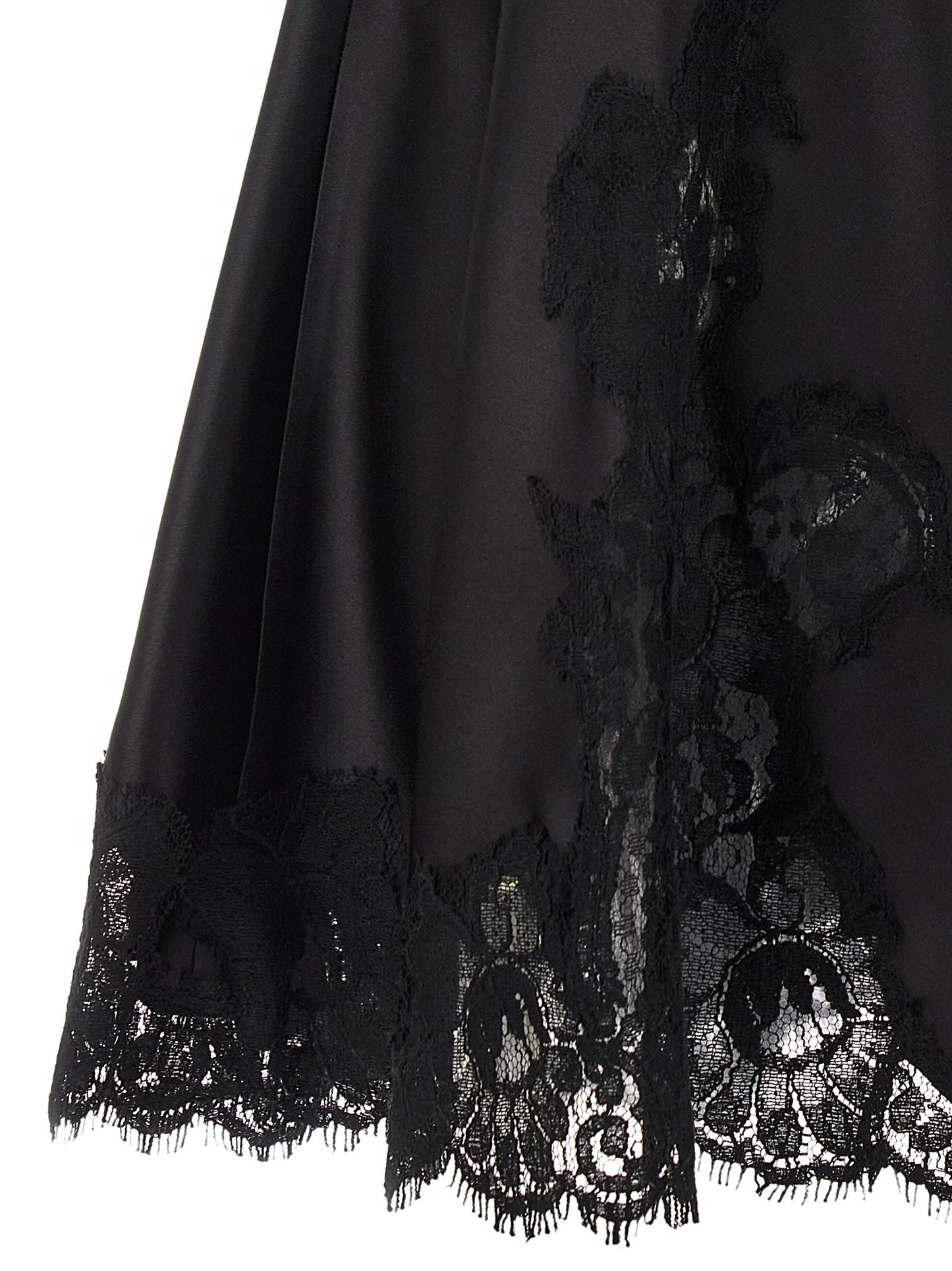 Satin and lace dress Dresses