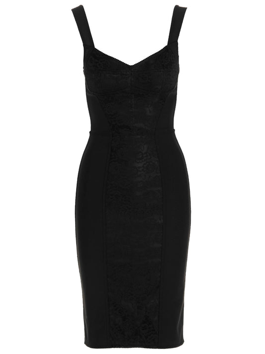 Midi corsetry dress Dresses
