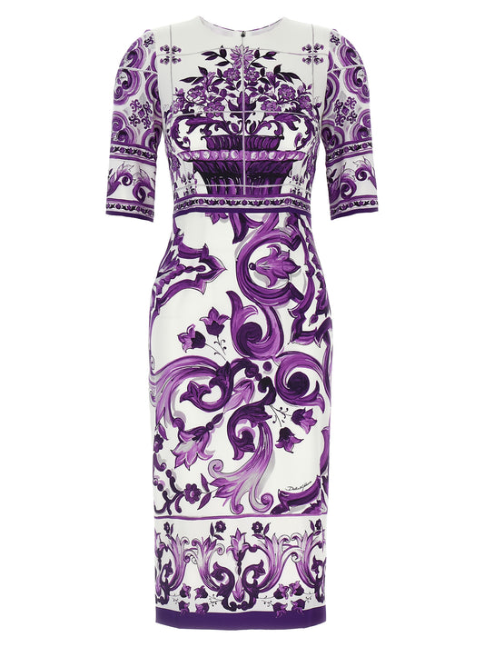 'Maiolica' print dress Dresses