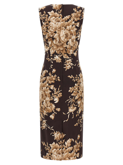 Rose print dress Dresses