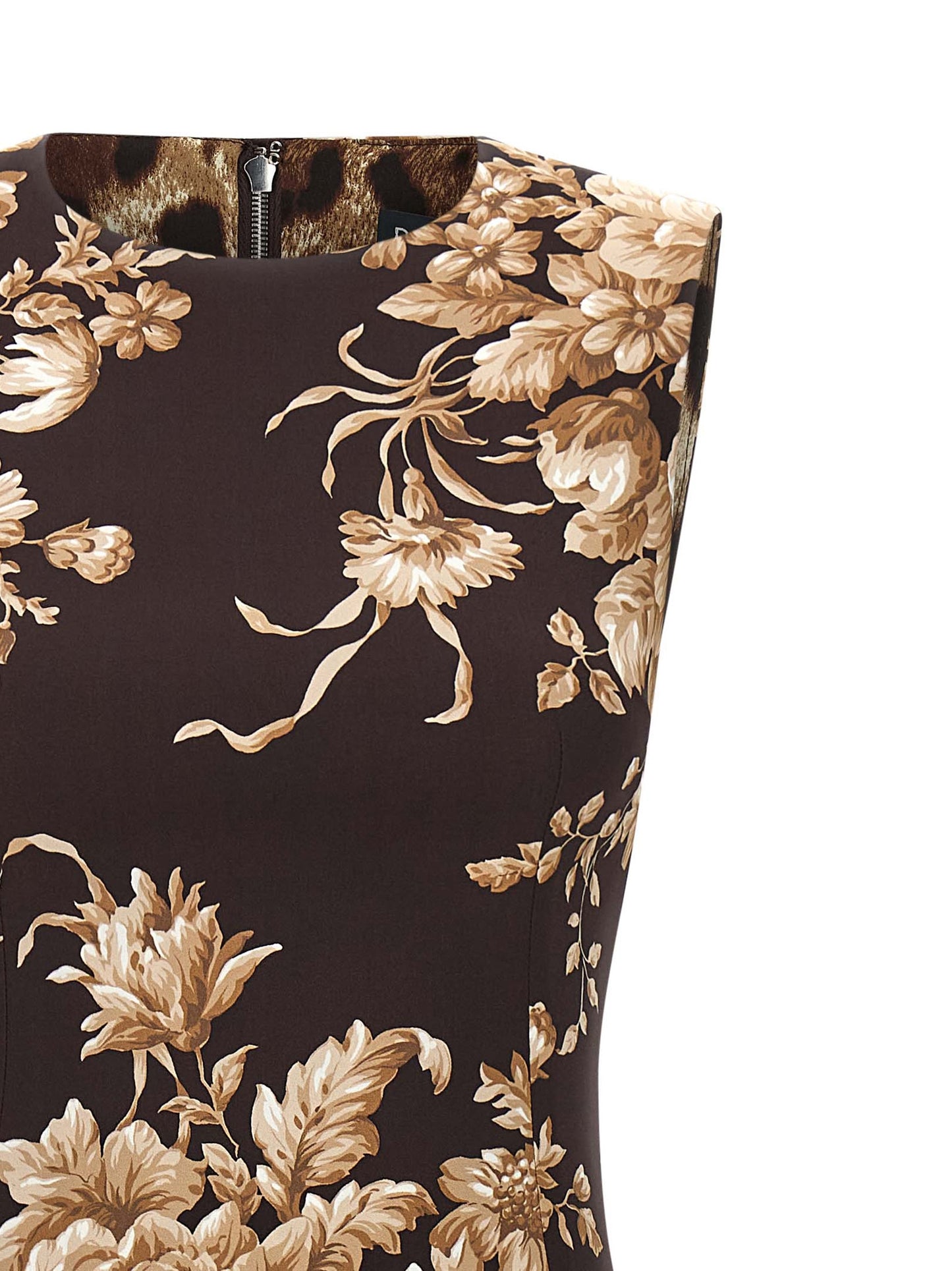 Rose print dress Dresses