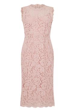 Dolce & Gabbana Dress in mixed lace cotton and viscose