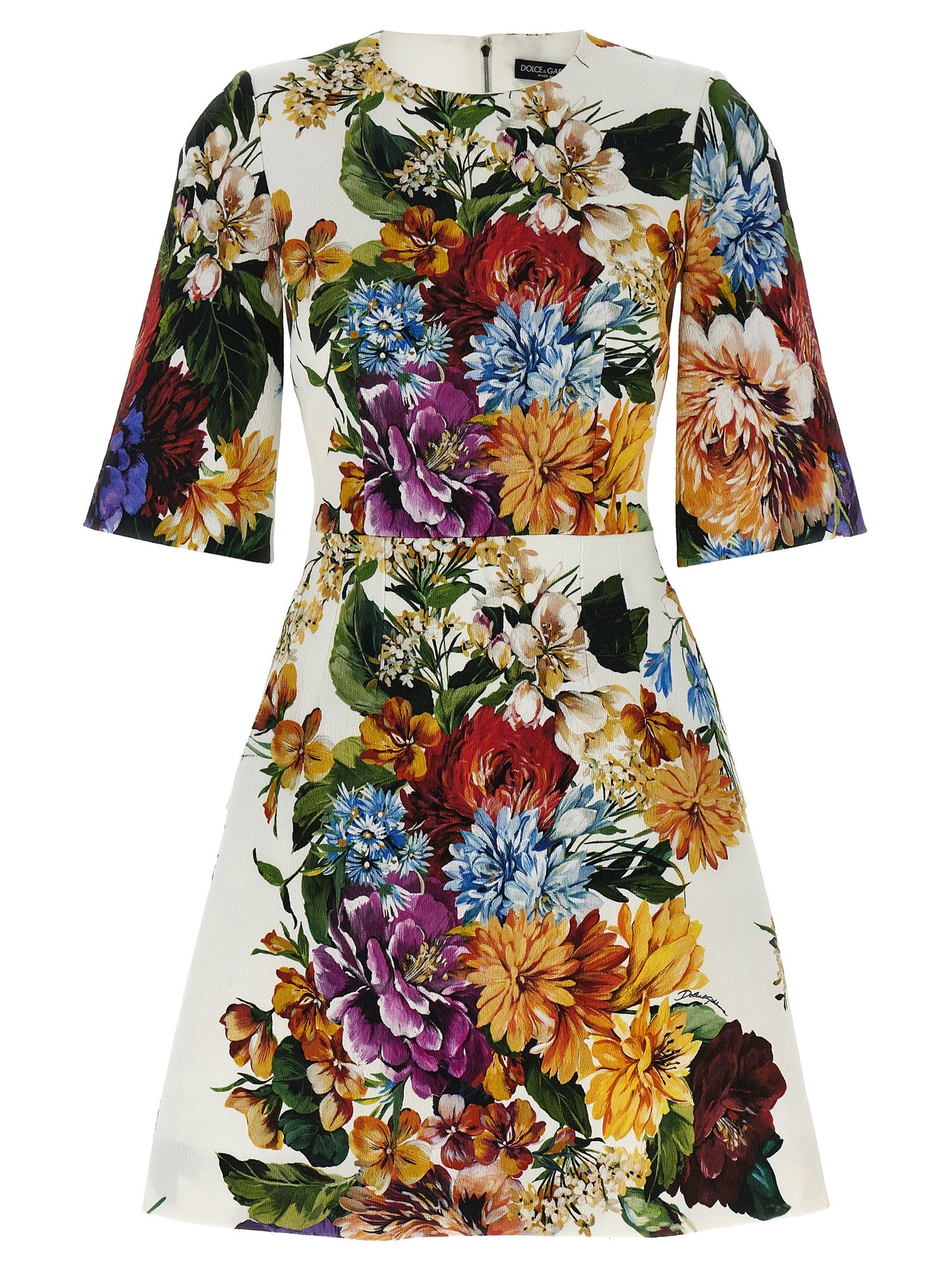 Floral bouquet printed dress Dresses